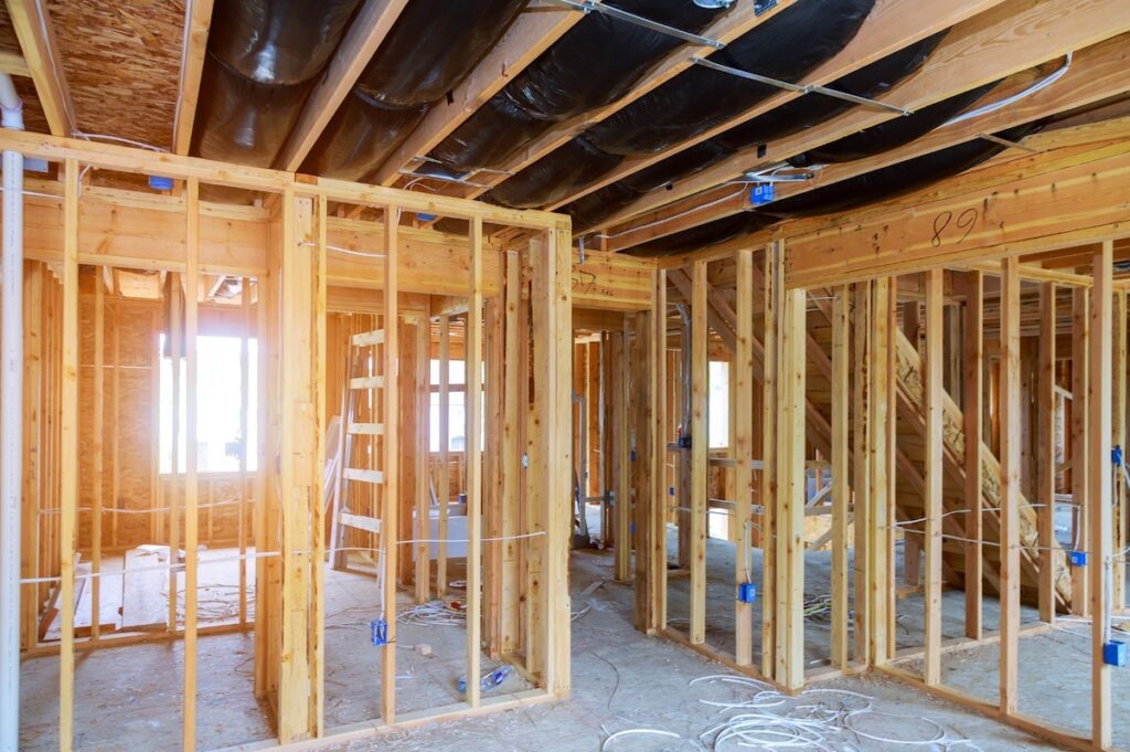 Home construction framing