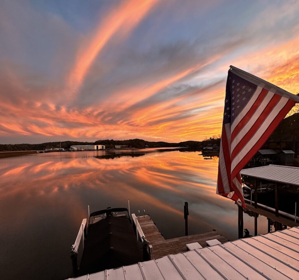 Sunset on Lake Martin
