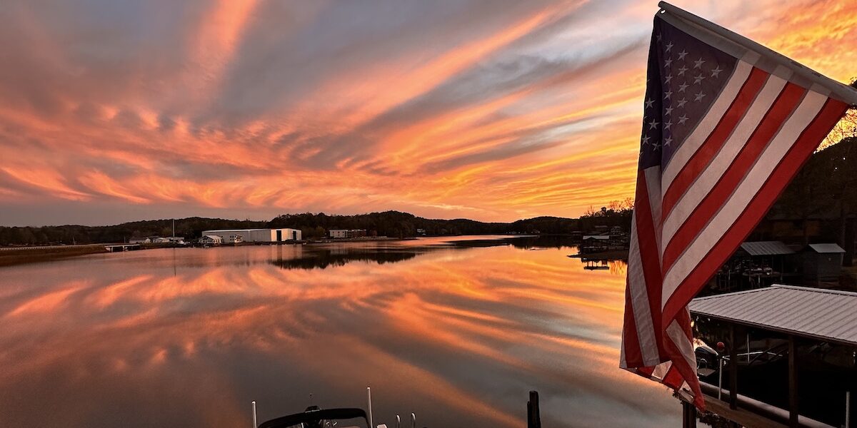 Sunset on Lake Martin