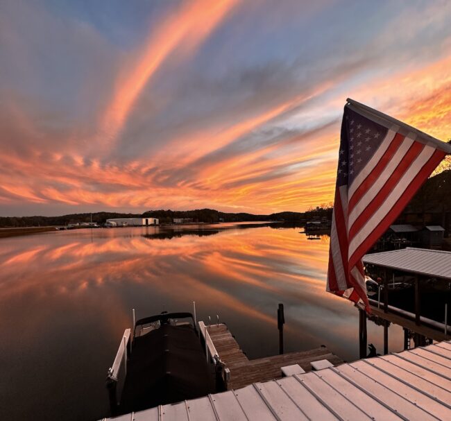Sunset on Lake Martin