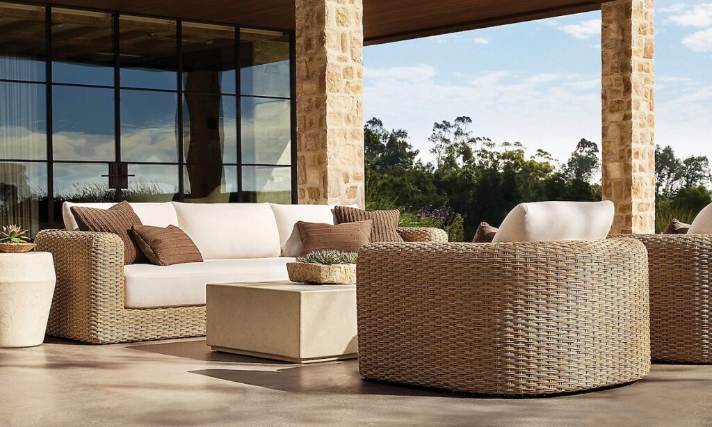 Tribeca Natural Resin outdoor furniture