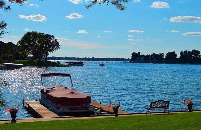 Dock on a lake