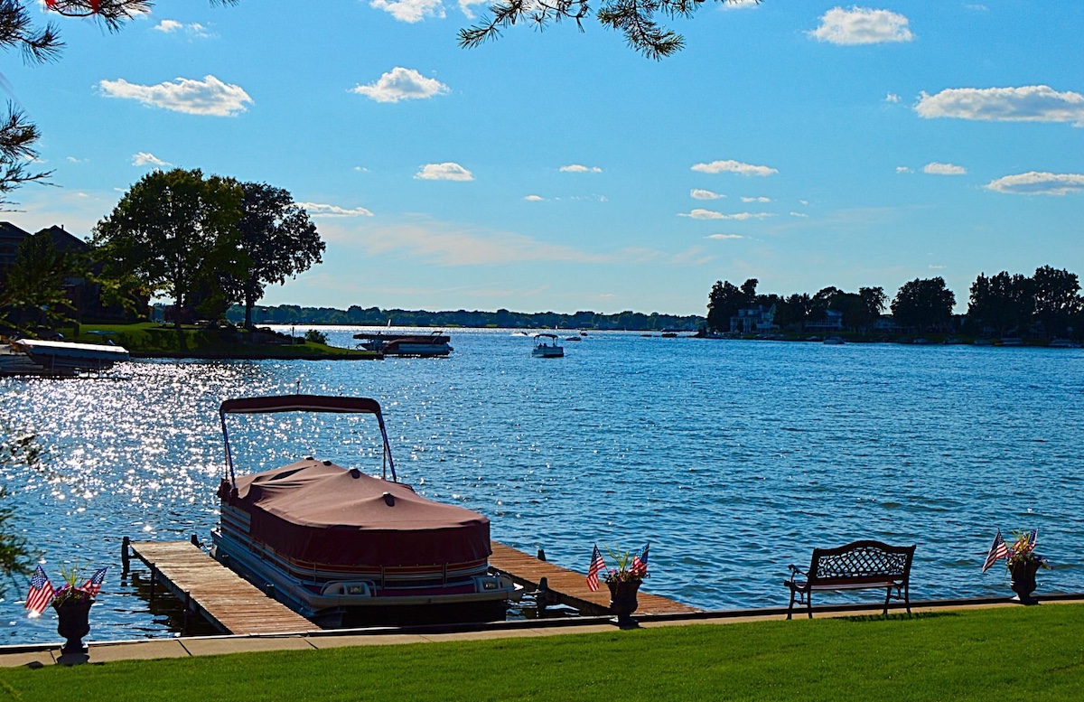 Dock on a lake